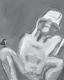 Lassnig: Selbst mit Vögelchen, 2000